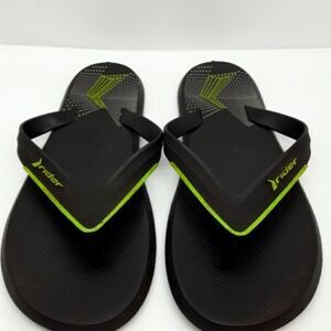 Rider Strike Graphic Men's Flip-Flops Made in Brazil Size 11